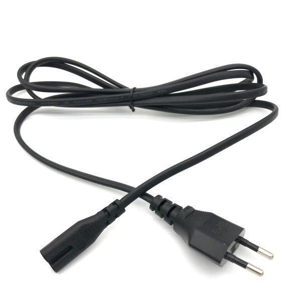 EU 6 FT AC Power Cord 2 Prong Figure 8 For Sony Samsung TV Printer Laptop HDTV