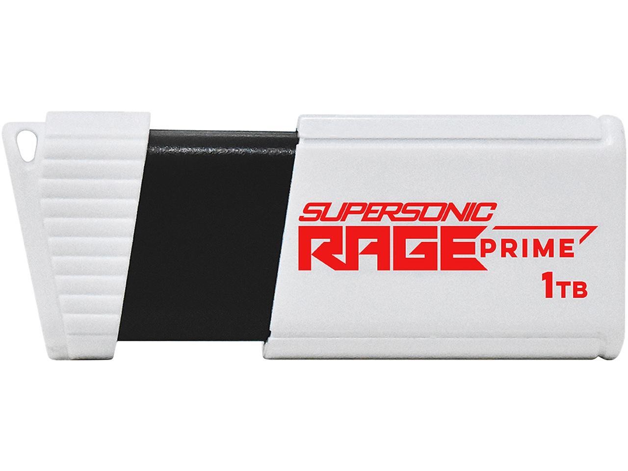Patriot Supersonic Rage Prime 1TB USB 3.2 Gen 2 Flash Drive PEF1TBRPMW32U