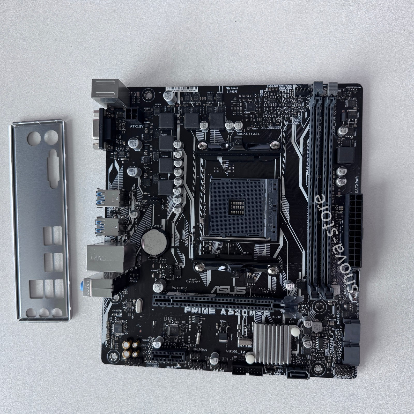 ASUS PRIME A320M-F motherboard AMD A320 Socket AM4 micro ATX VGA ddr4 usb3