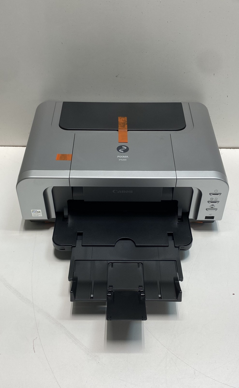 Canon PIXMA iP4200 Photo Inkjet Printer Vintage Tested Power On As-Is
