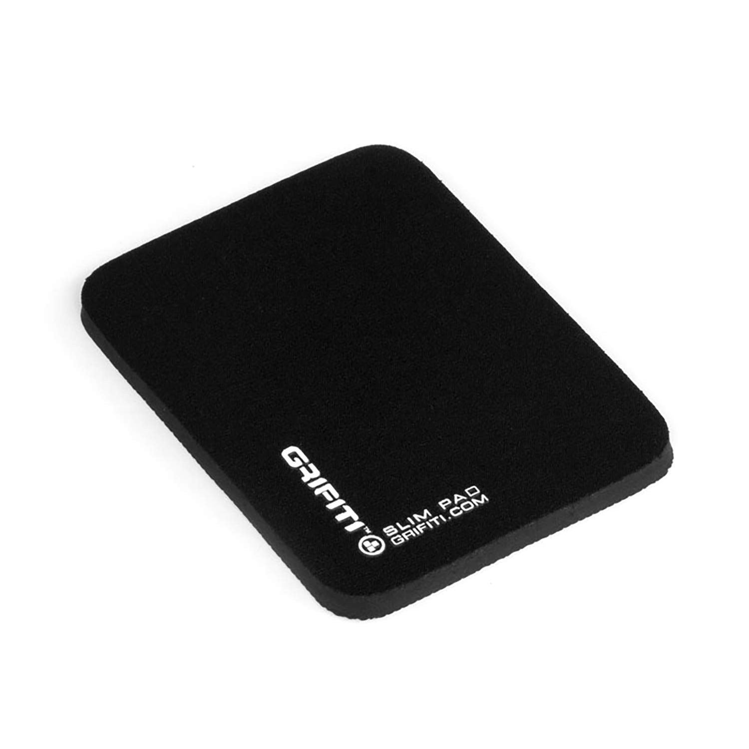 GRIFITI Small Slim Pad 5" x 4" x 0.2" Track Wrist x x 0.25", Black