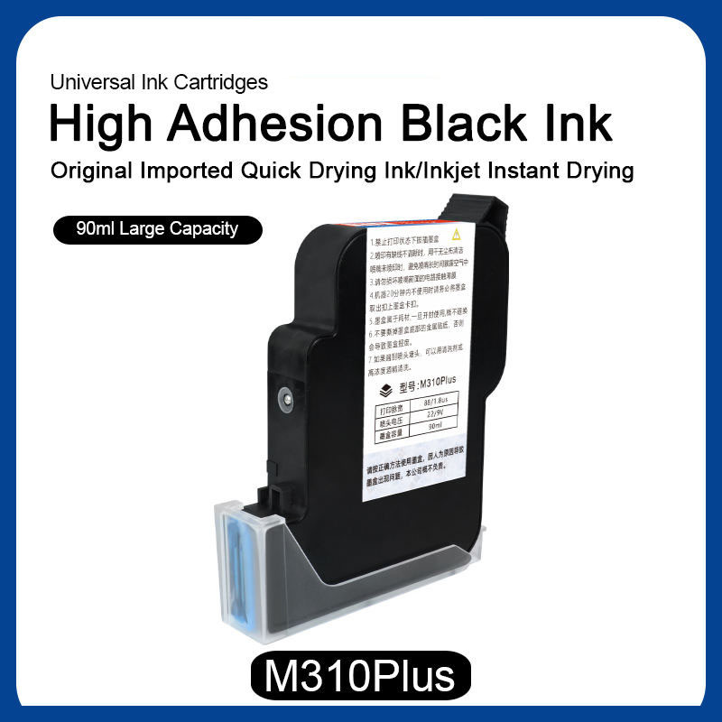3 pieces Universal Inkjet Printer Ink Cartridges with High Adhesion Fastdrying