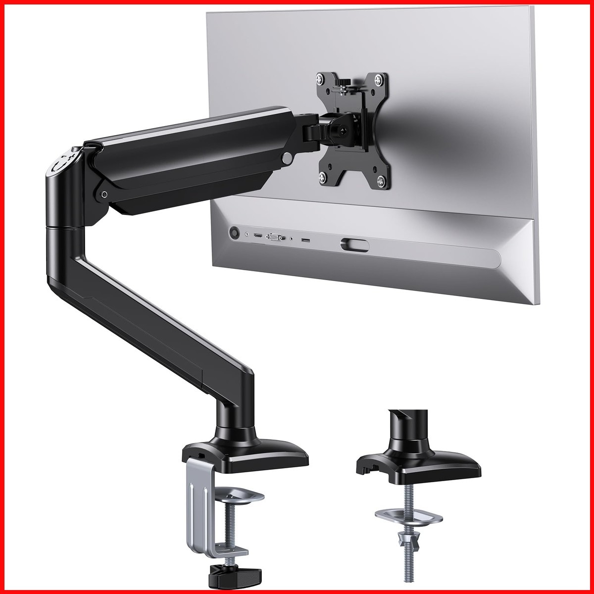 ErGear Single Monitor Arm 13-36 Inch Screens 22 lbs Capacity