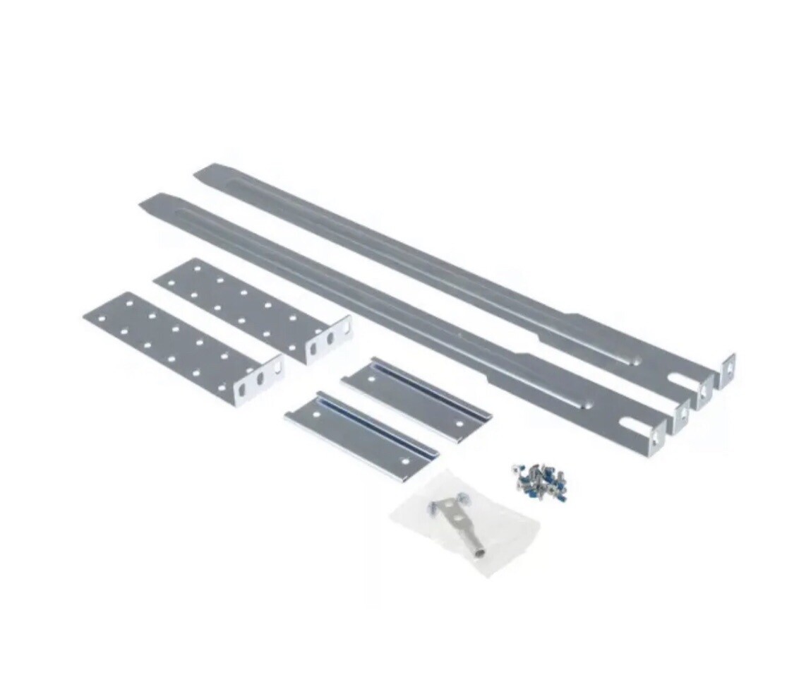 Nexus 3K/9K Fixed Accessory Kit 1RU Front Rack & Rear Rails FOR Cisco N9K-C93180