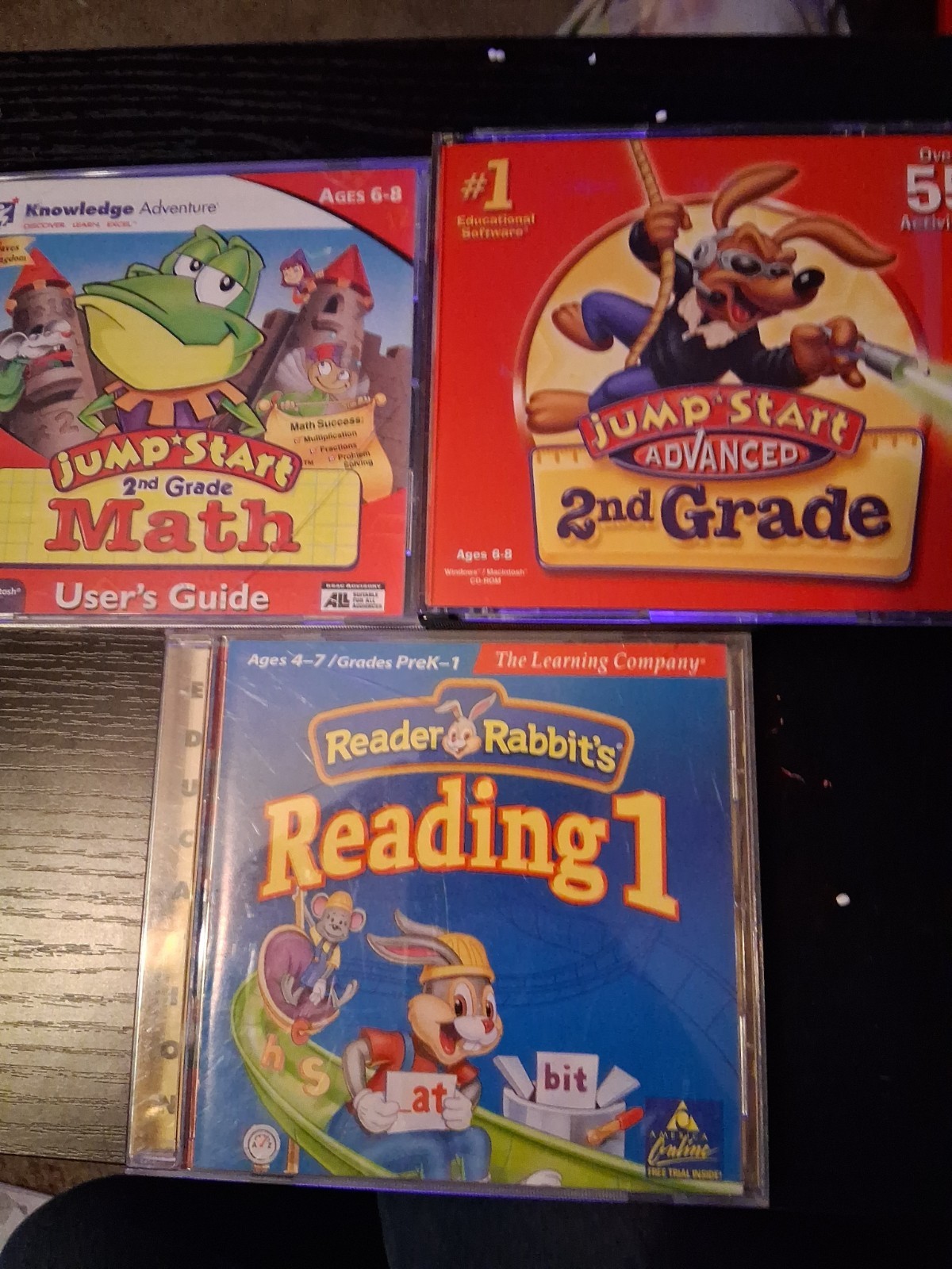 Jump Start Advanced 2nd Grade,and 2nd Garde Math,and Reading Lot