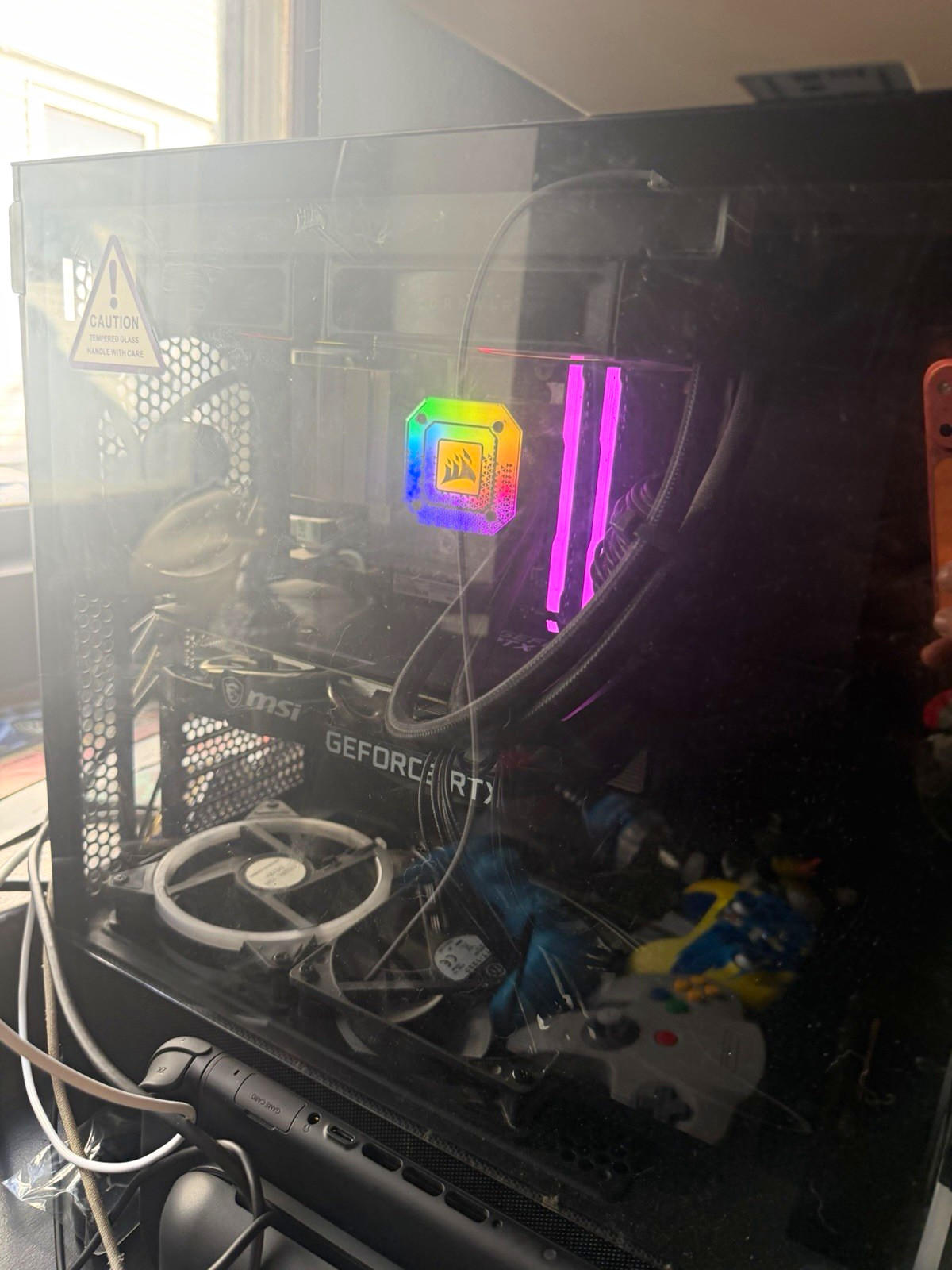 MSI GeForce RTX Gaming Desktop PC Black, Dedicated Graphics, RGB Lighting