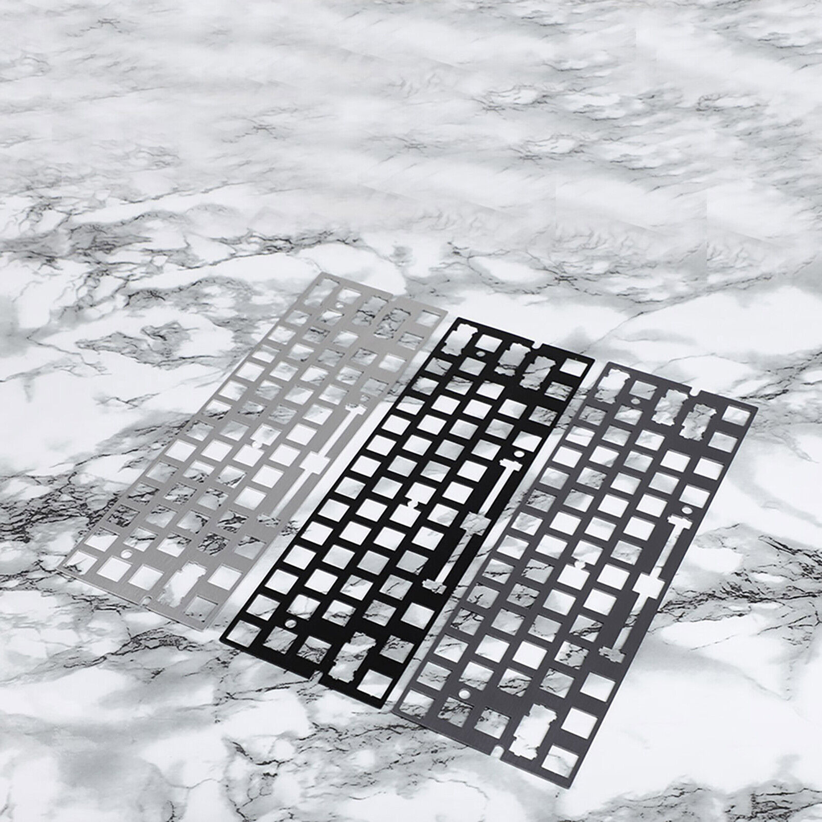 CNC Aluminum Alloy Keyboard Positioning Plate For GH60 GK61 mechanical keyboard