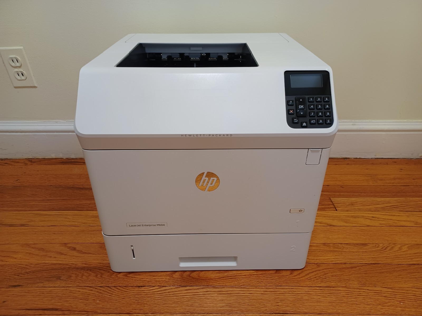 HP LaserJet  M604n Mono Printer | FUNCTIONAL | 188K Prints; 60% Full Black Toner