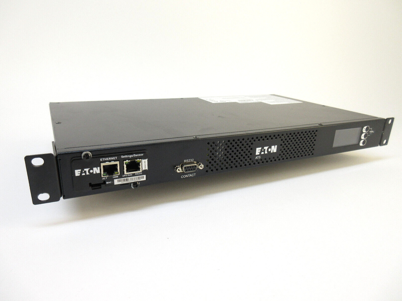 Eaton EATS16N ATS 16A Netpack Transfer Switch 9001-5018 2 x C20, 8 x C13, 1x C19