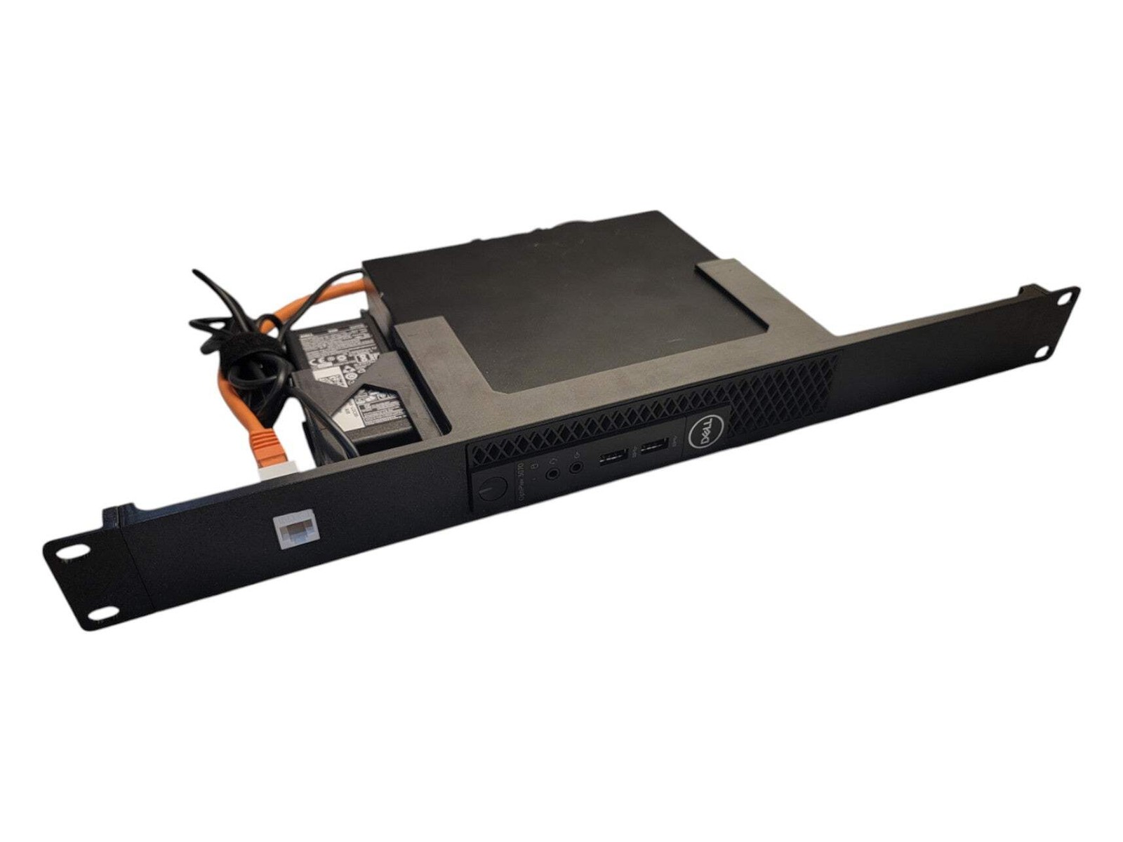 19 inch Network Rack Mount for Dell OptiPlex Micro 3000, 5000, 7000 with Network