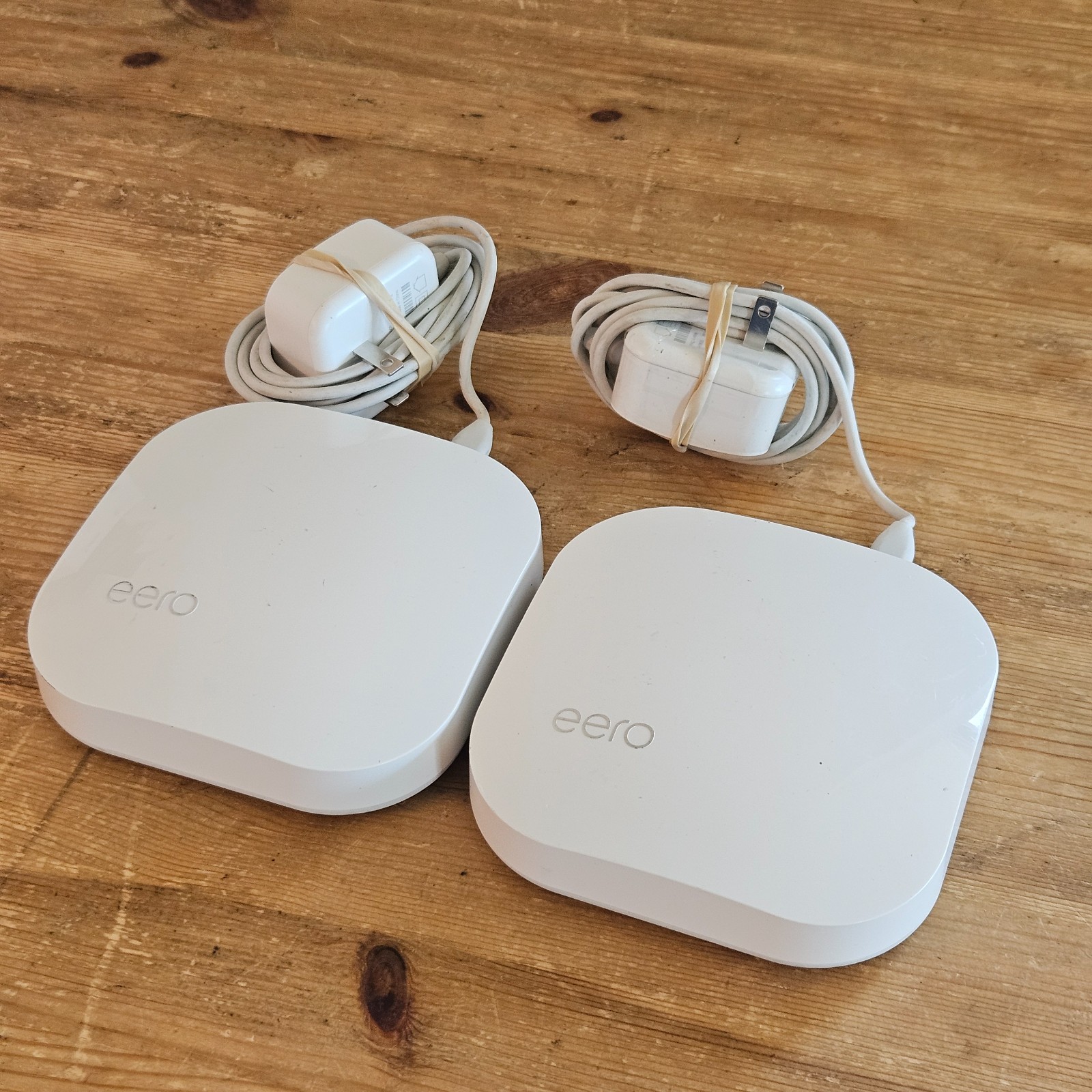 2-Pack eero Pro 2nd Gen B010001 Mesh WiFi Power Cords