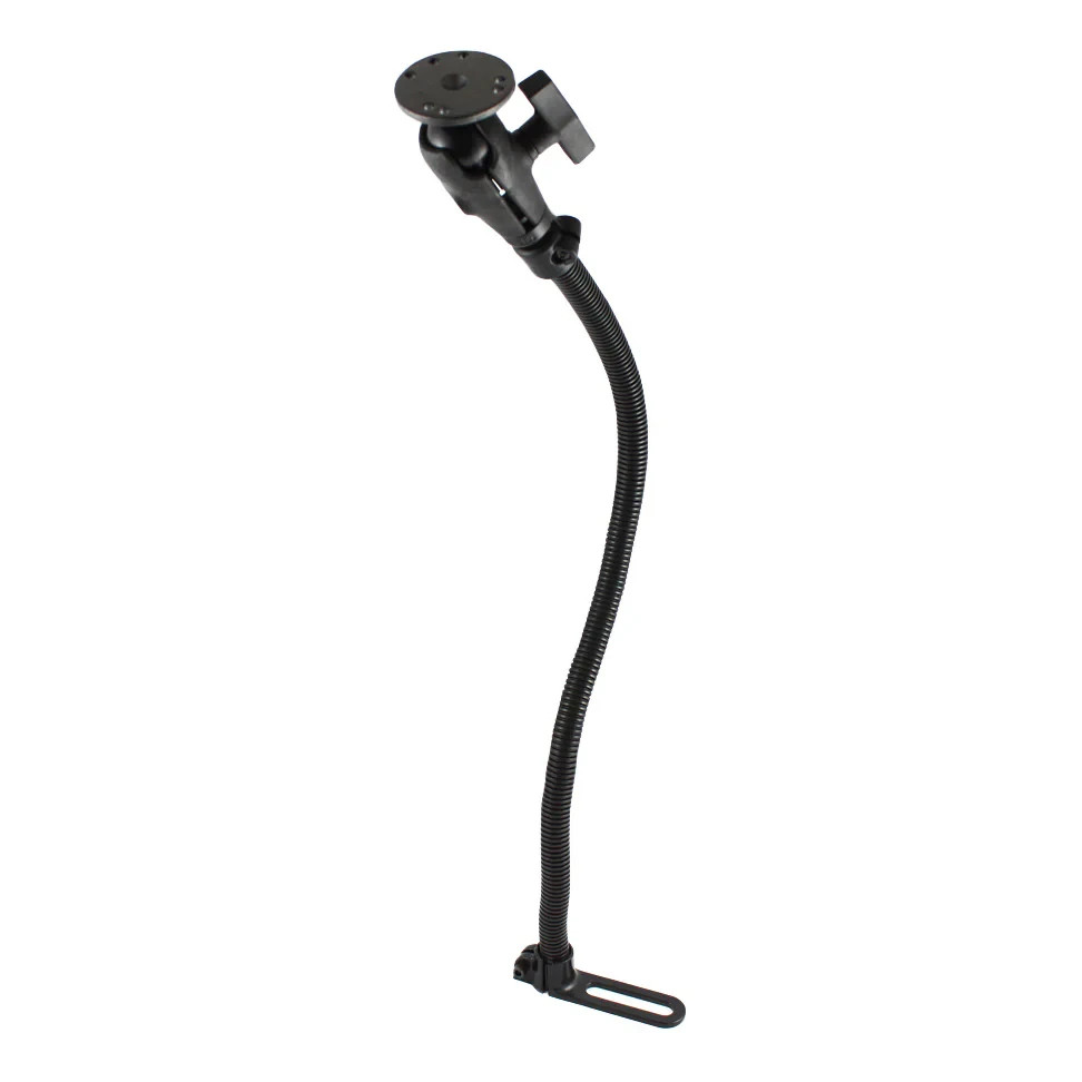 RAM Mount Flex 24" Vehicle Mount with 1.5" Ball Round Plate RAM-316-1-24-202U