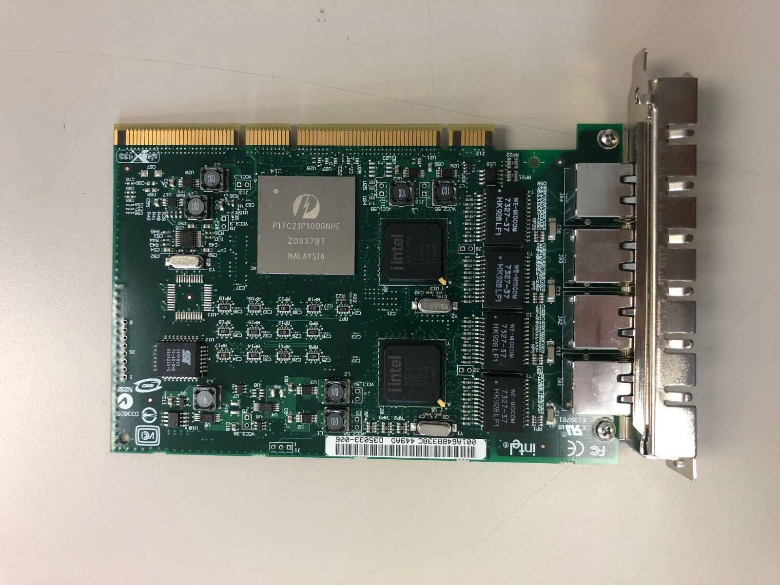 IBM Intel 5740 03N5444 Gigabit Base-TX PCI-X 4-Port Ethernet Adapter