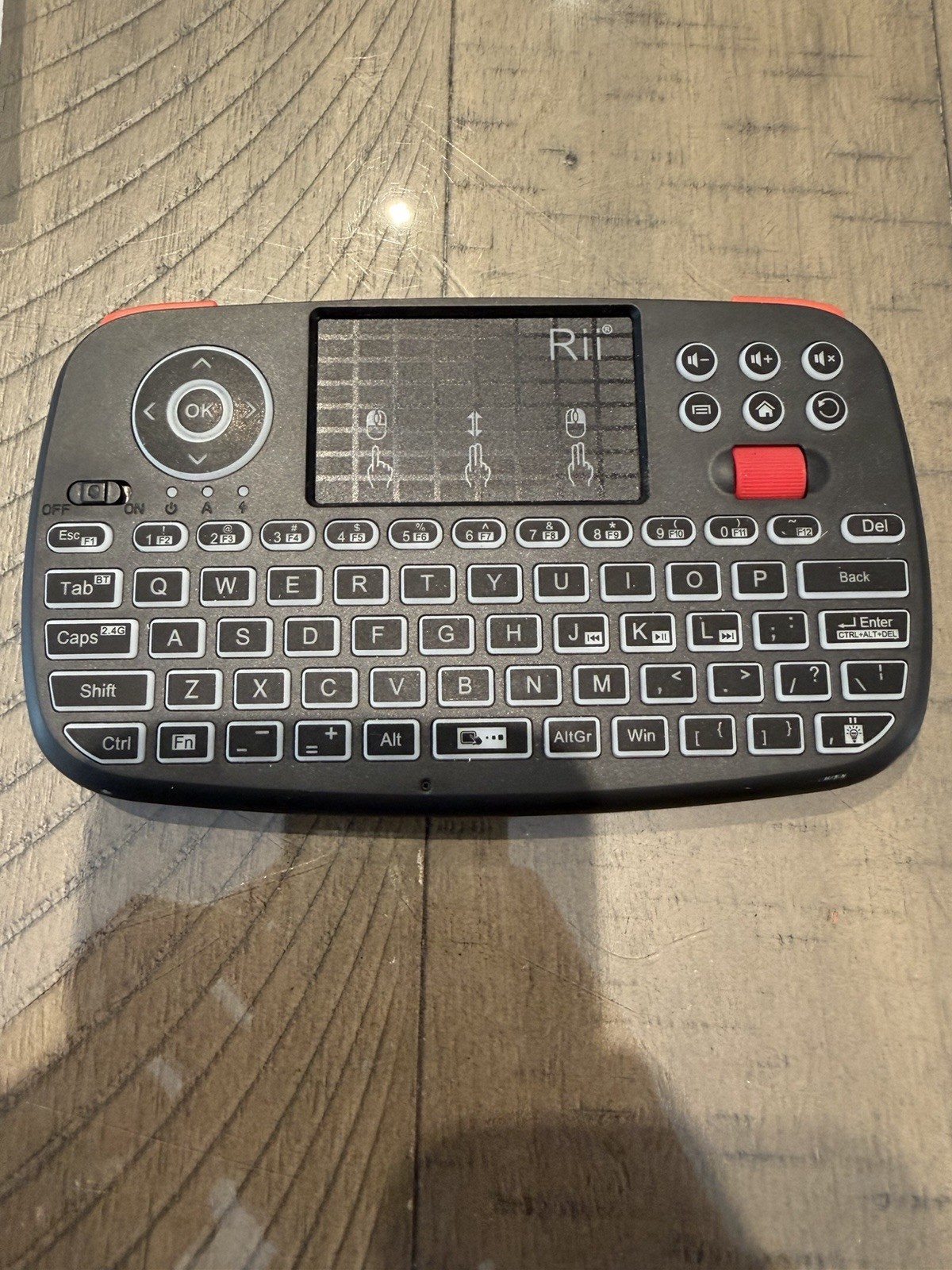 Rii i4 Dual Mode Multimedia Keyboard Touchpad Combo