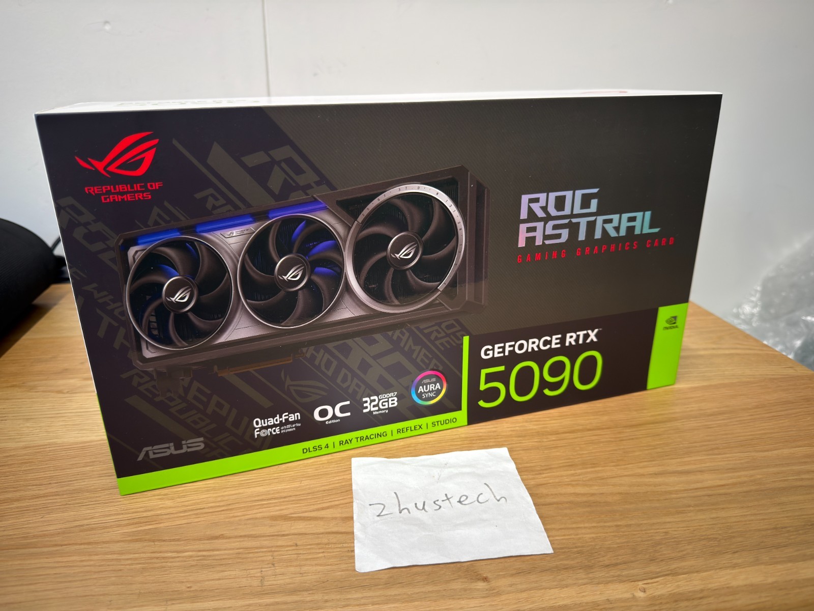 🔥ASUS RTX 5090 ROG Astral OC 32GB NVIDIA GeForce - New Sealed - 
