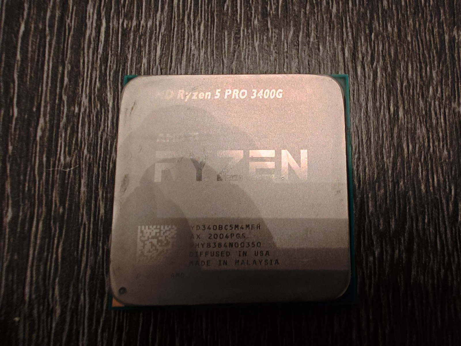 AMD Ryzen 5 PRO 3400G 3.7 - 4.2GHz Quad-Core Socket AM4 CPU Processor