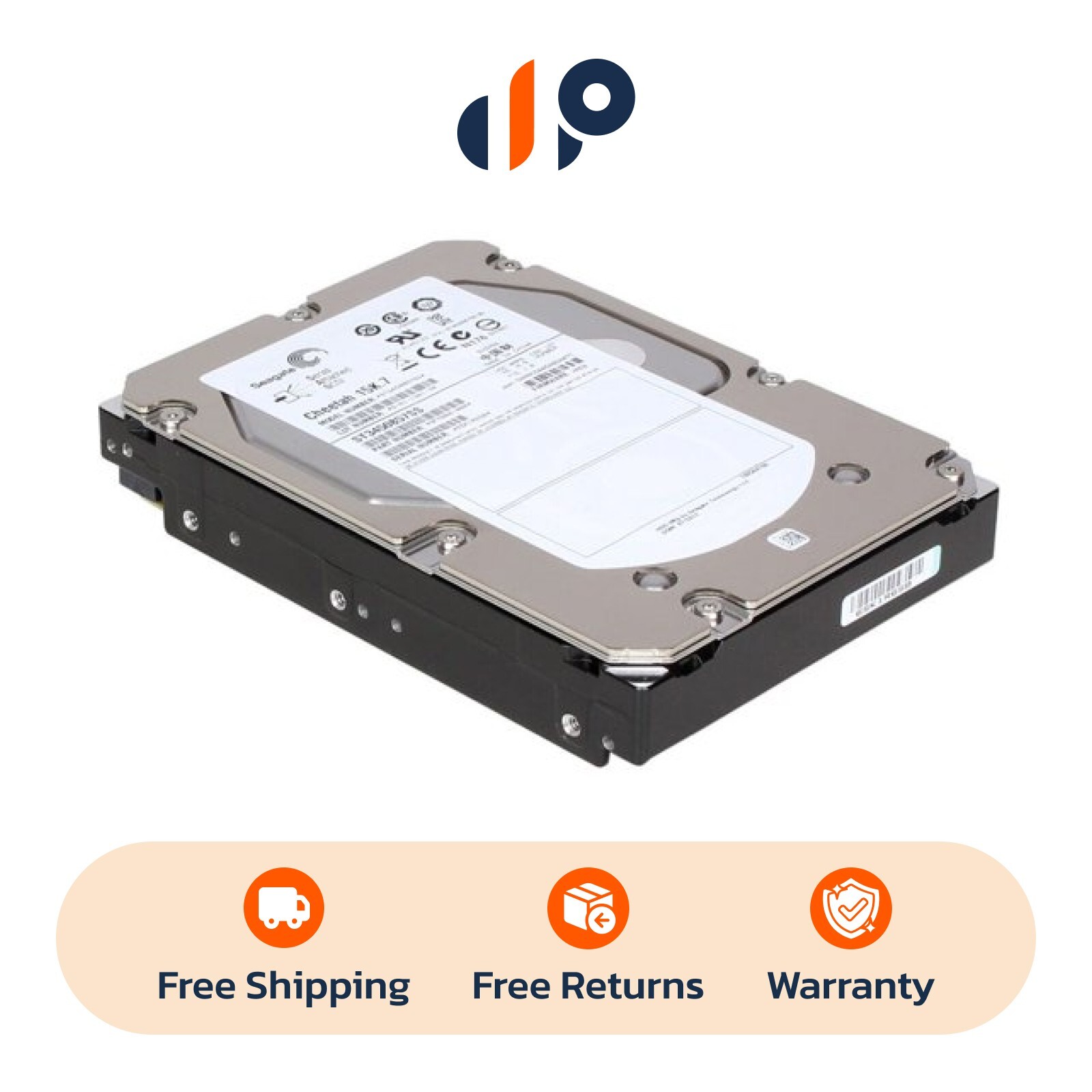 SEAGATE ST3450856SS 9CL066-036 450-GB 15K 3.5 3G DP SAS HDD.