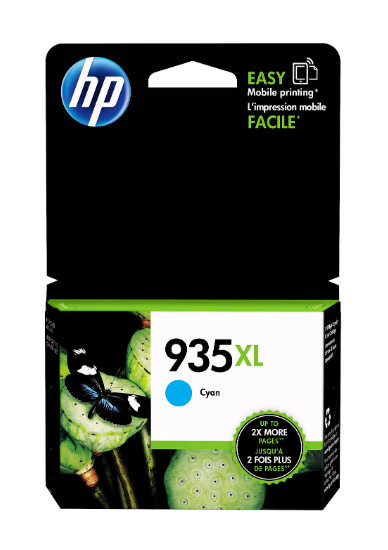 Lot of (9) NEW Genuine HP 935XL Cyan Color Ink Cartridge Exp.  Date 01/2024