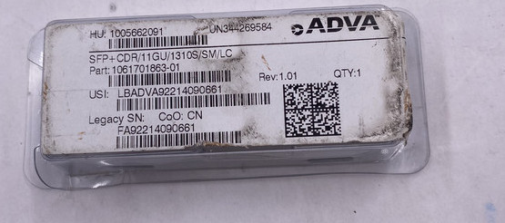 ADVA 1061701863-01 SFP+CDR TRANCEIVER
