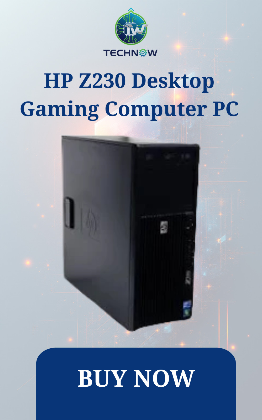 HP Z230 Desktop Gaming Computer PC Intel i5 8GB 256GB SSD WIFI DVD Windows 10