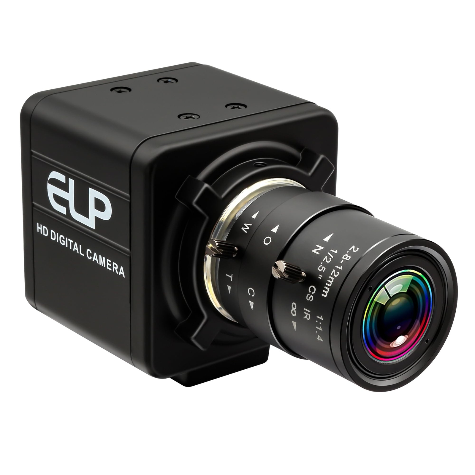 5mp USB Camera with Zoom 2.8-12mm Lens Webcam Variable Focus PC Camera Mini U...