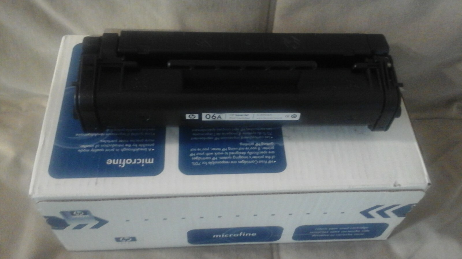 HP C3906A / 06A LASERJET BLACK TONER PRINT CORTRIDGE OEM NEW IN THE OPEN BOX