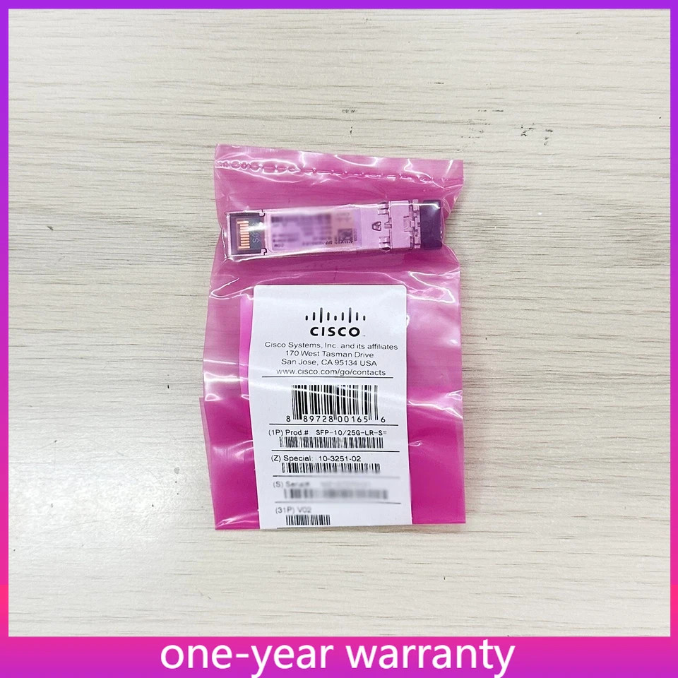 New SFP-10/25G-LR-S Cisco SFP Switch Module W Hologram