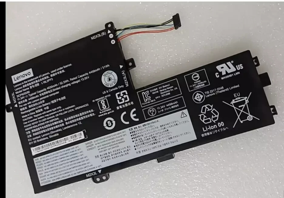 Genuine 53Wh L18M3PF7 Battery for Lenovo ideapad 5B10W67217 5B10T09097 L18C3PF7