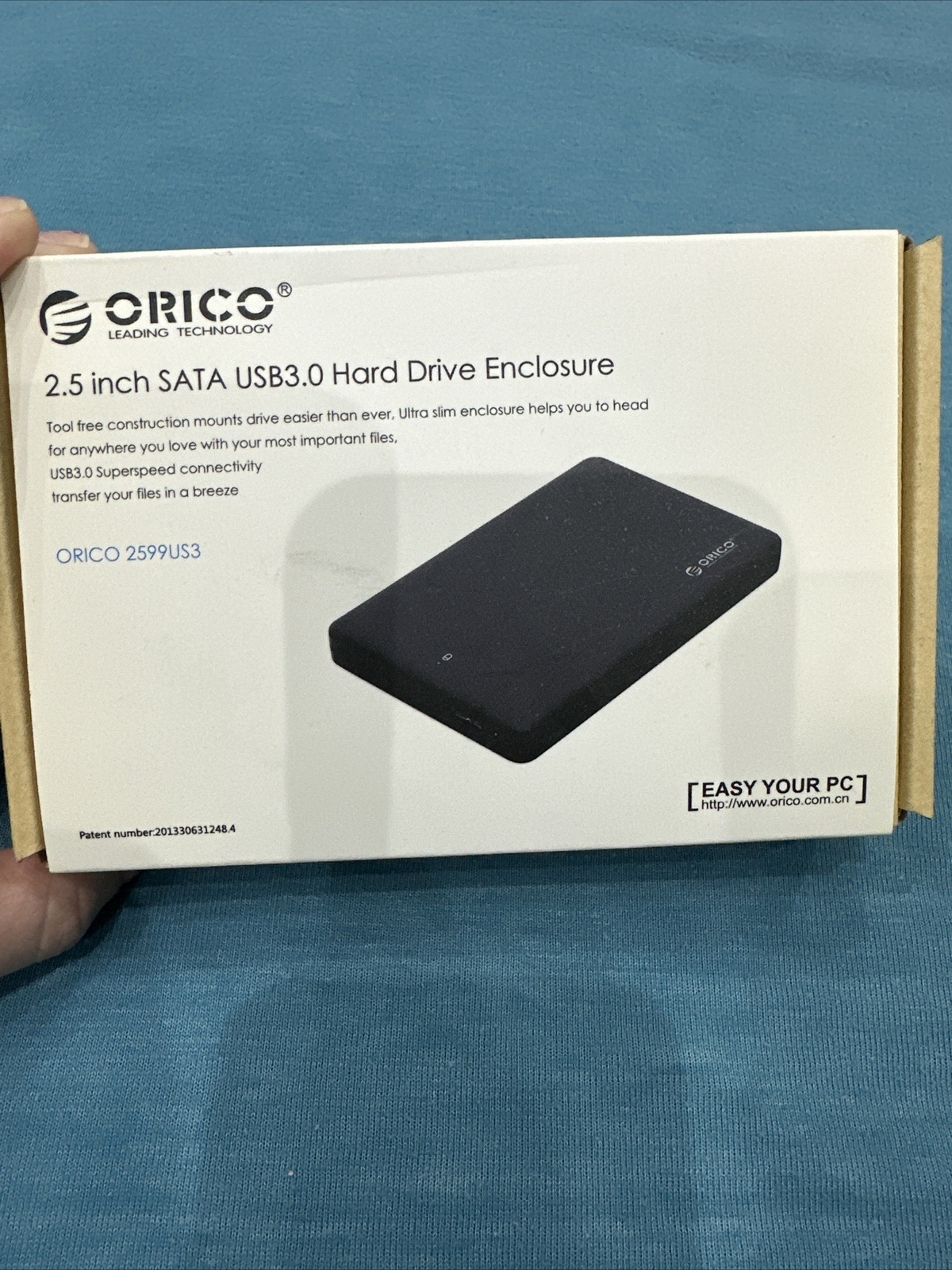 Orico 2.5 In SATA USB3.0 Hard Drive Enclosure