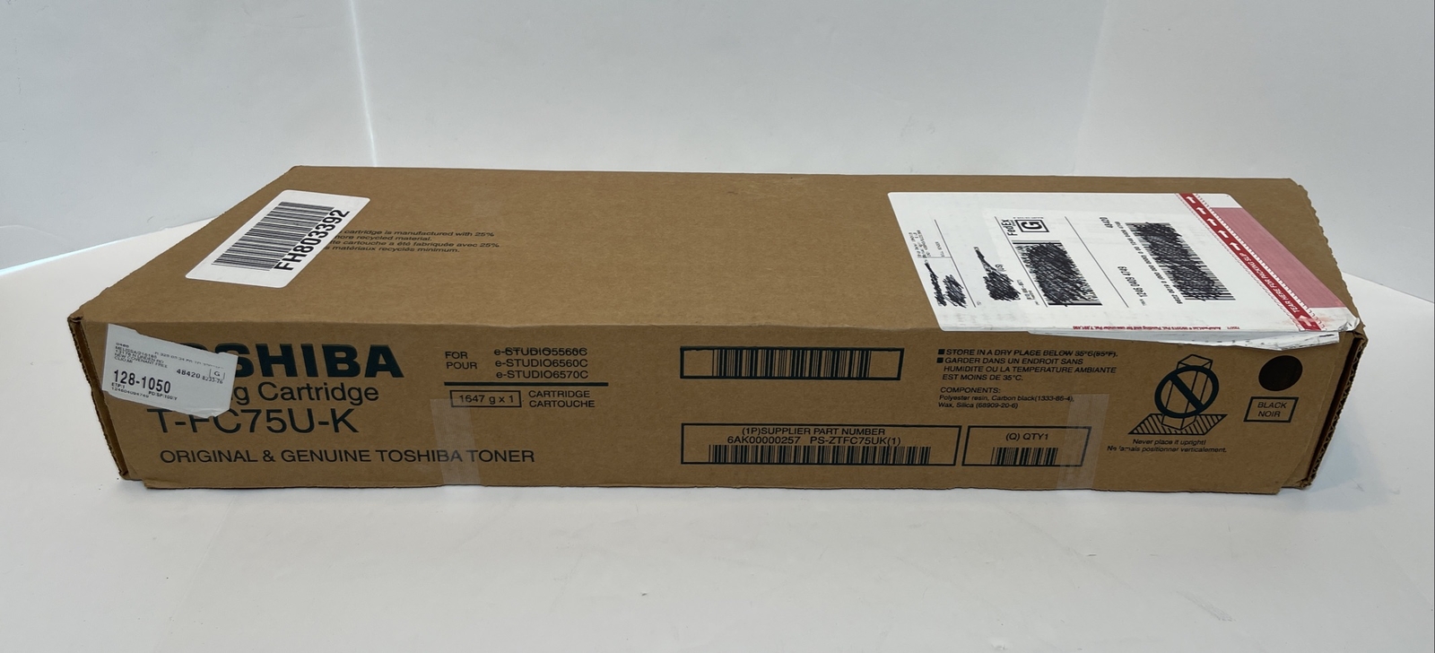 Genuine Toshiba Imaging Cartridge T-FC75U-K NEW SEALED