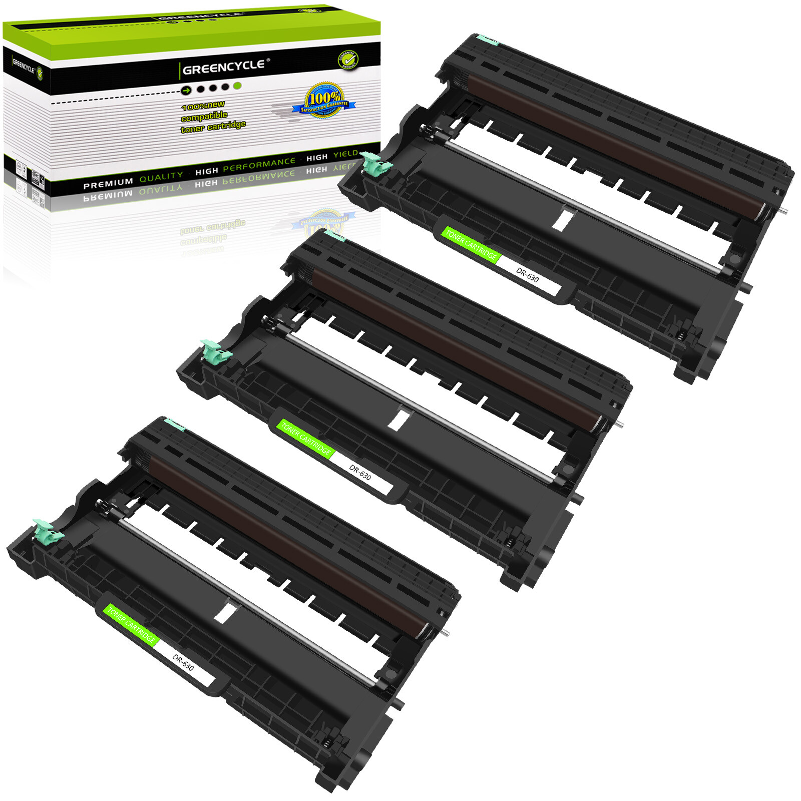 3PK DR630 Drum Units Compatible For Brother MFC-L2700DW MFC-L2720DW MFC-L2740DW