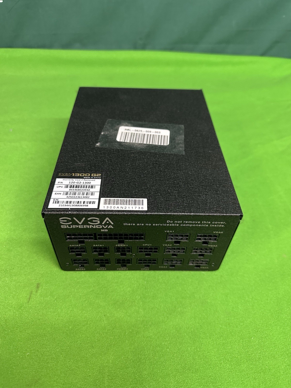 EVGA SuperNOVA G2 1300W 80 Plus Gold Modular Power Supply PSU