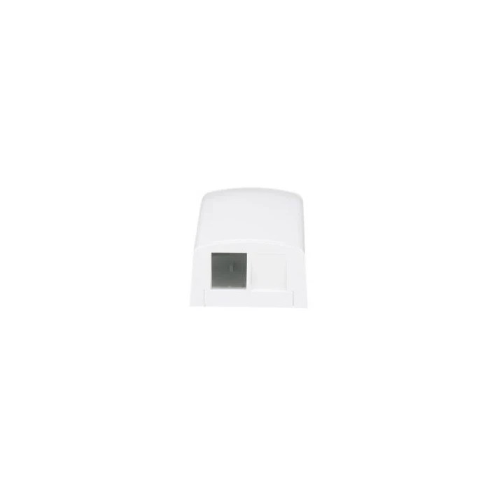 Panduit NK2BXWH-A Surface Mounting Box for LD3/LD5 Netkey Jack Fitting 2-Port