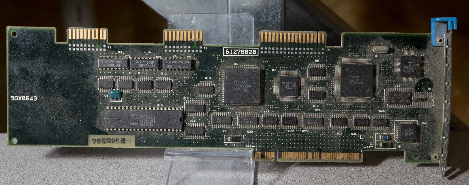 Vintage IBM 90X8643 microchannel MFM ST-506 controller 16 bit MCA ISA306