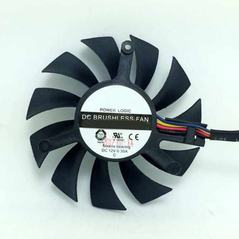 For PLD06010S12H  4Pin Graphics card cooling fan  0.3A  DC12V