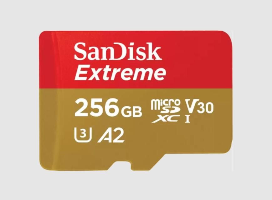 Sandisk W128273938 SDSQXAV-256G-GN6MA Extreme 256Gb Microsdxc Uhs-I Class ~E~