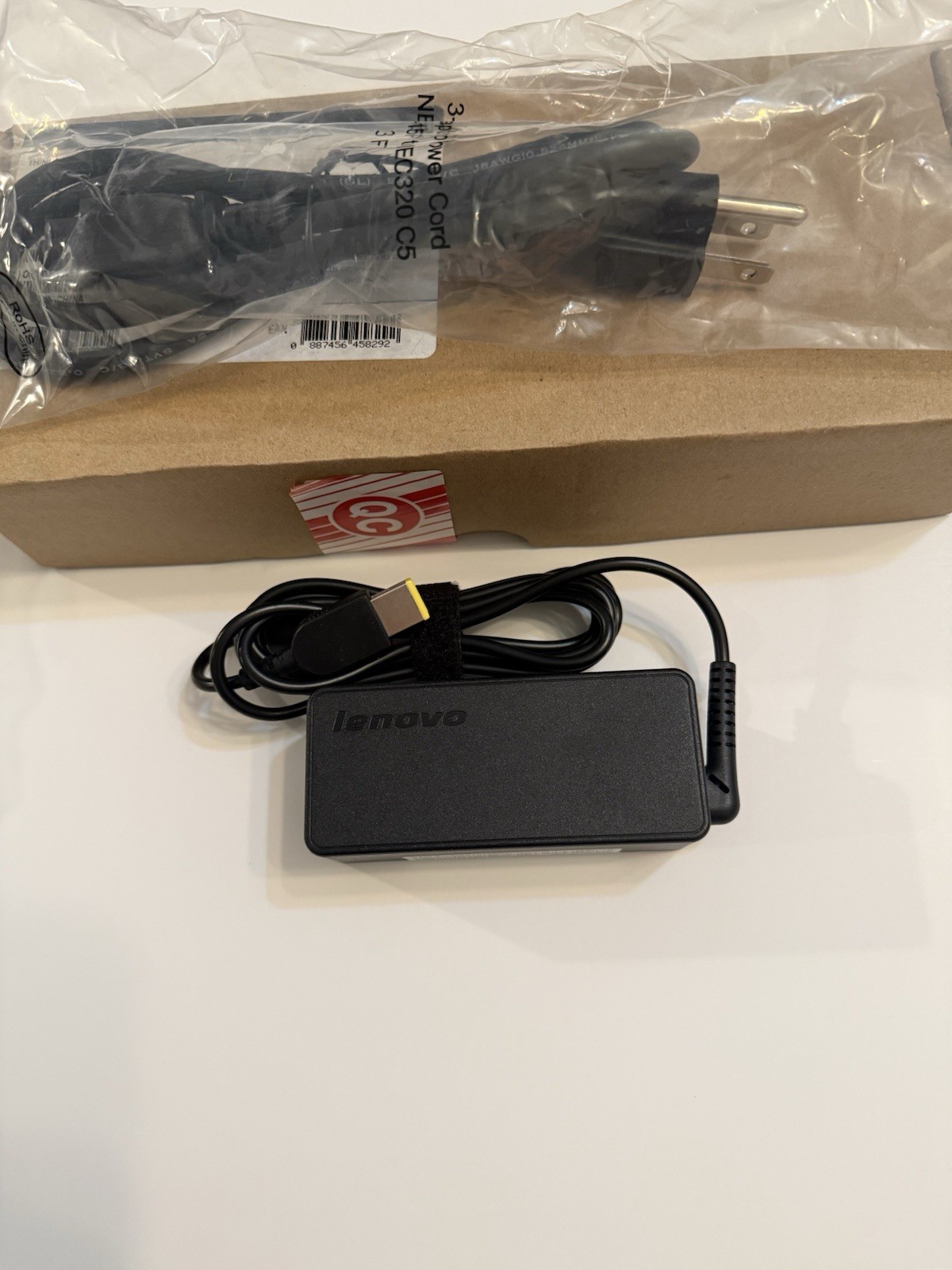 Genuine Lenovo ThinkPad 45W Square Tip AC Power Adapter 20V 2.25A ADLX45NCC3A