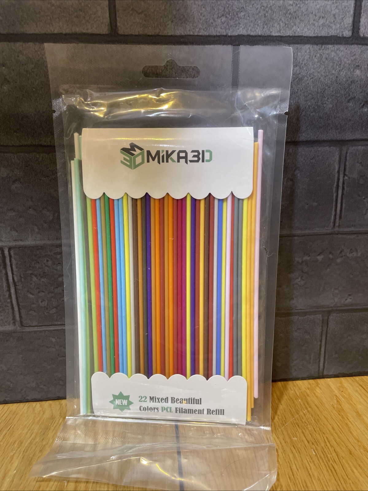 MIKA3D  PCL Filament Refills 22 Colors Pack 110pcs for 3Doodler Start Pen