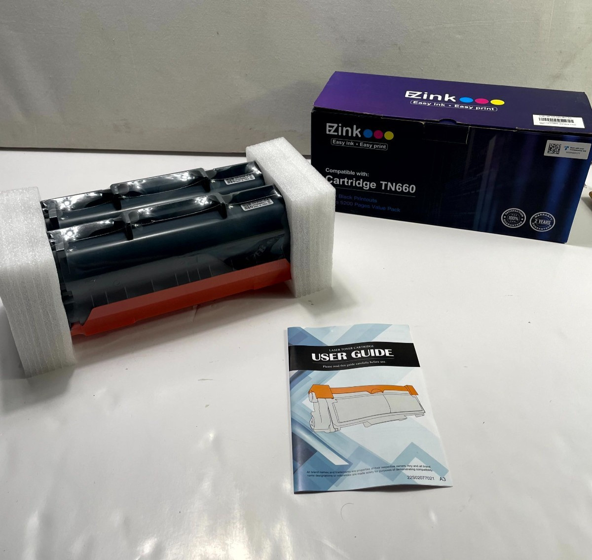 EZ Ink Compatible Black Toner Cartridge Brother TN660 TN630 HL-L2300D Printer