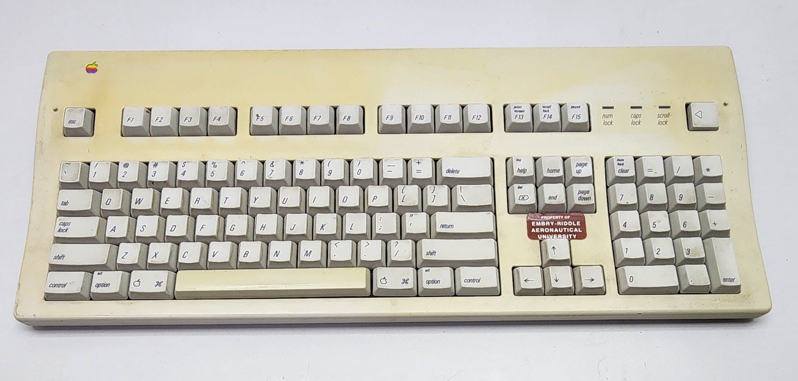Apple Extended Keyboard II AEKII M3501 1990 (White ALPS)