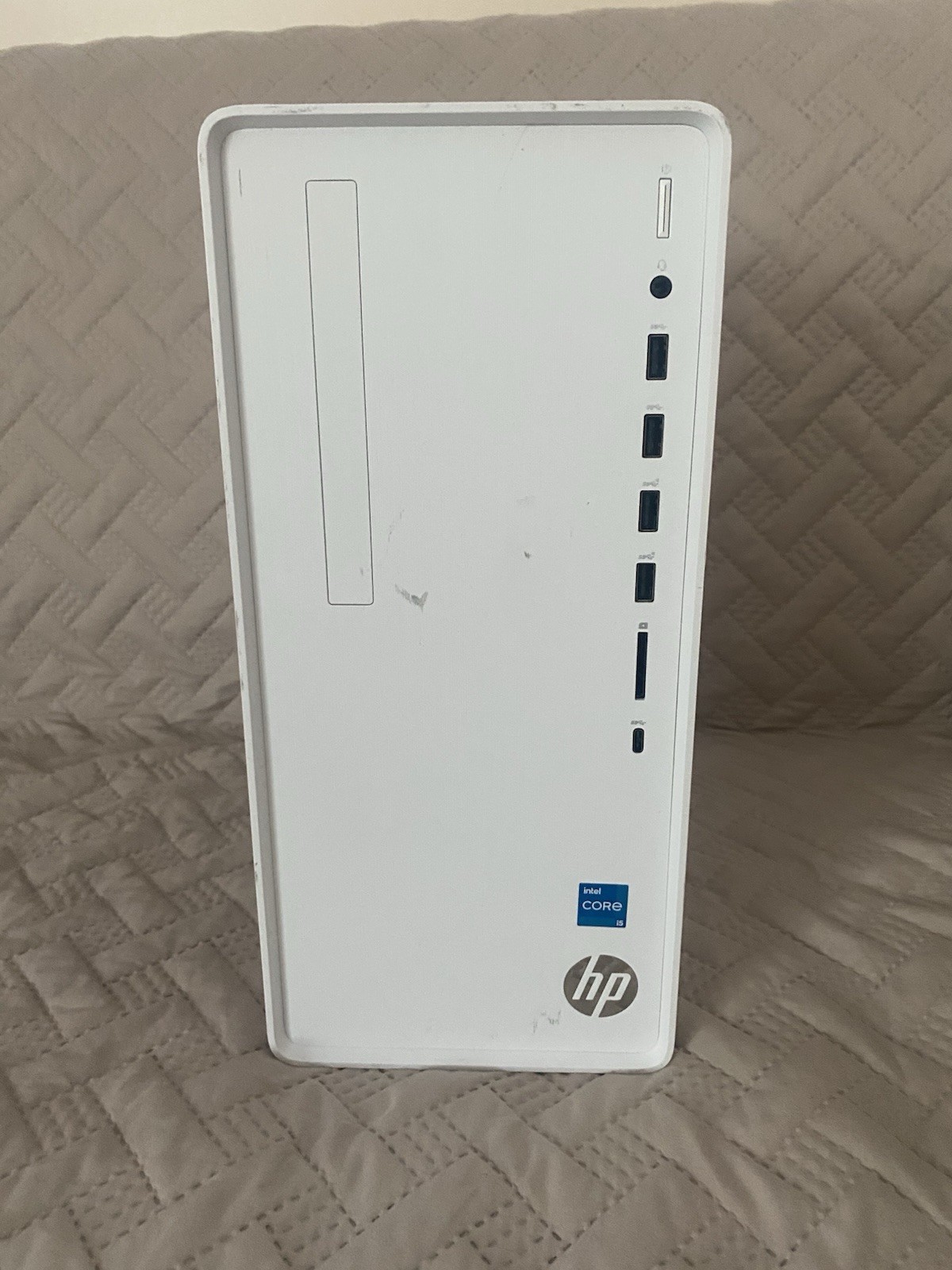 HP Pavilion TP01-3016 Desktop Computer - i5-12400, 12GB Memory, 256GB SSD - NEW