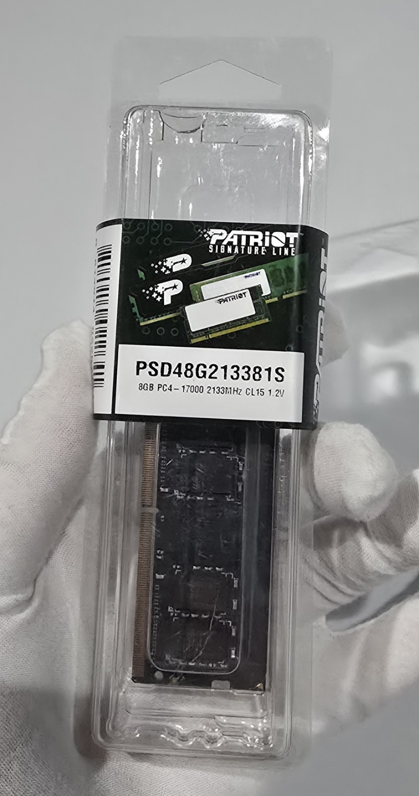 Patriot Signature Line Memory Module 8GB PC4-17000 DDR4-2133MHz PSD48G213381S