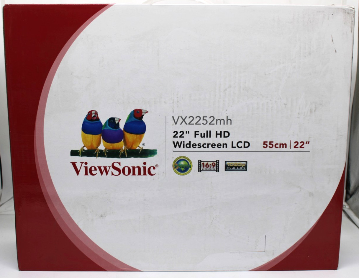 ViewSonic 22'' Full HD Widescreen LCD Monitor VX2252mh - New Open Box
