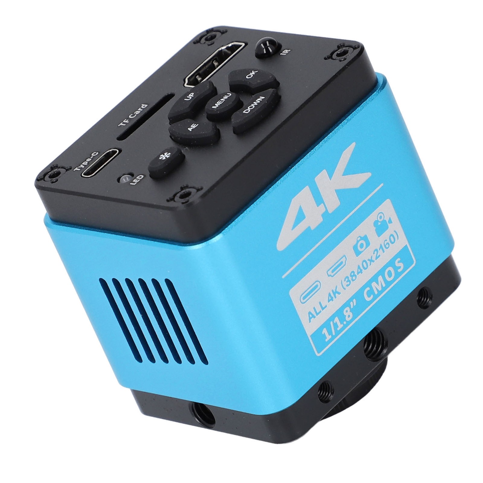 4K HD Microscope Camera 8.3MP 3840 X 2160 At 30FPS 1/1.8in CMOS Industrial XJZK