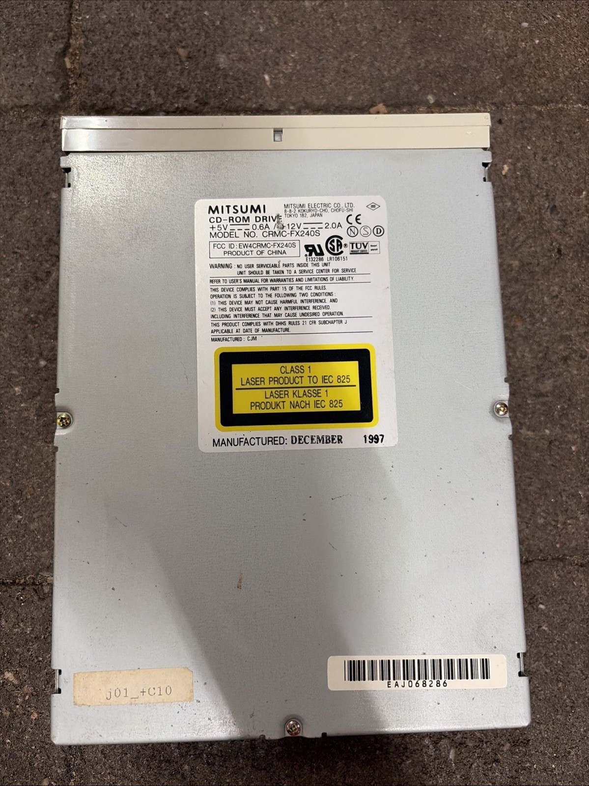 MITSUMI CD ROM DRIVE (CRMC-FX240S)