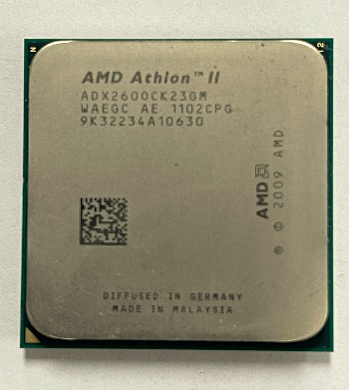 AMD Athlon II X2 260 3.2GHz Socket AM3 CPU 2MB 2000MHz ADX260OCK23GM