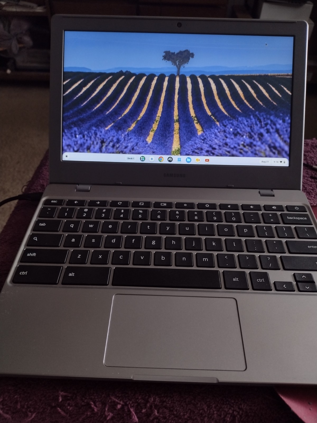 SAMSUNG XE310XBA K01US Chromebook 4 11.6" Intel N4020 4GB RAM 32GB NEW BATTERY