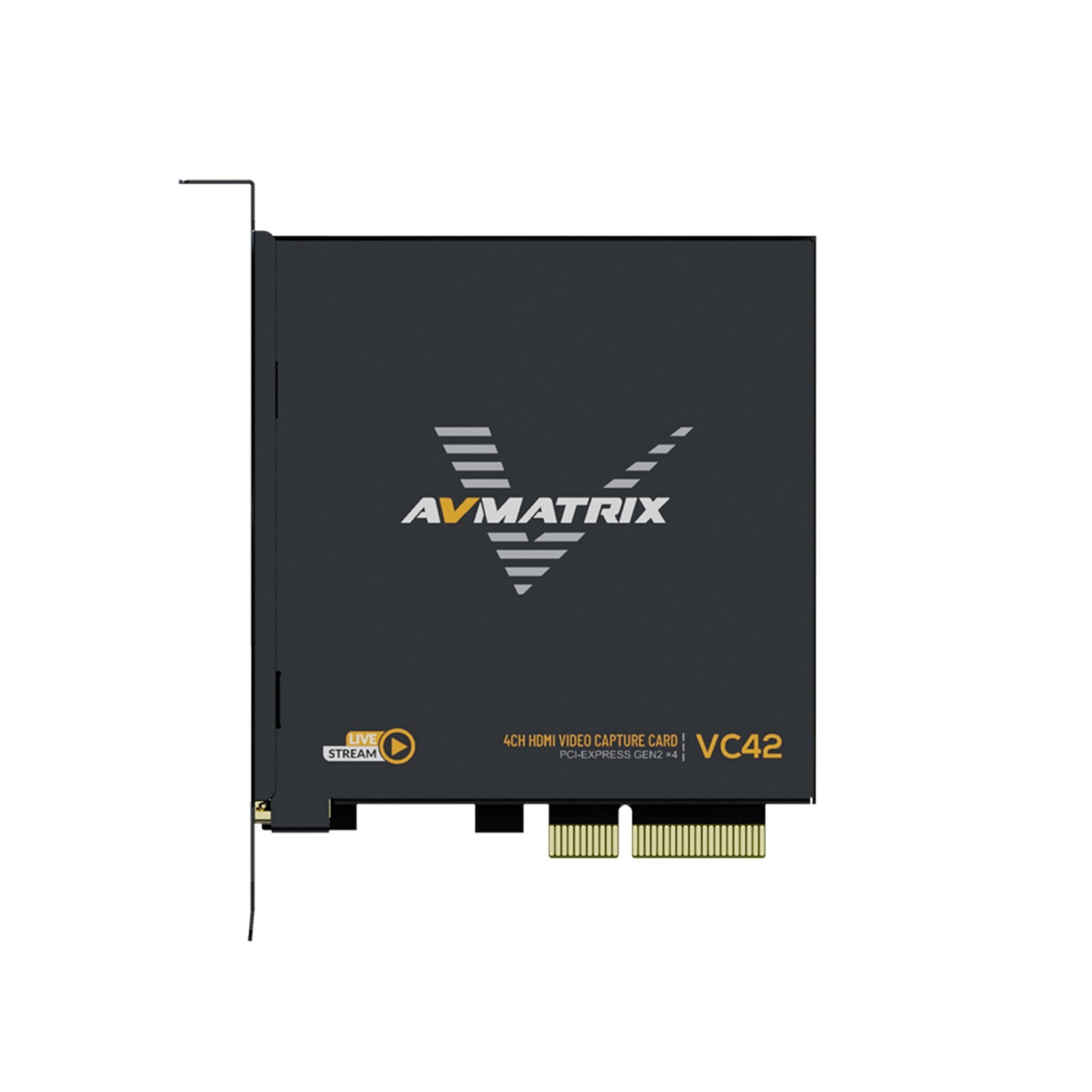 AVMATRIX VC42 4-CH HDMI Pcie Capture HDMI Card 1.4 Simultaneous Input