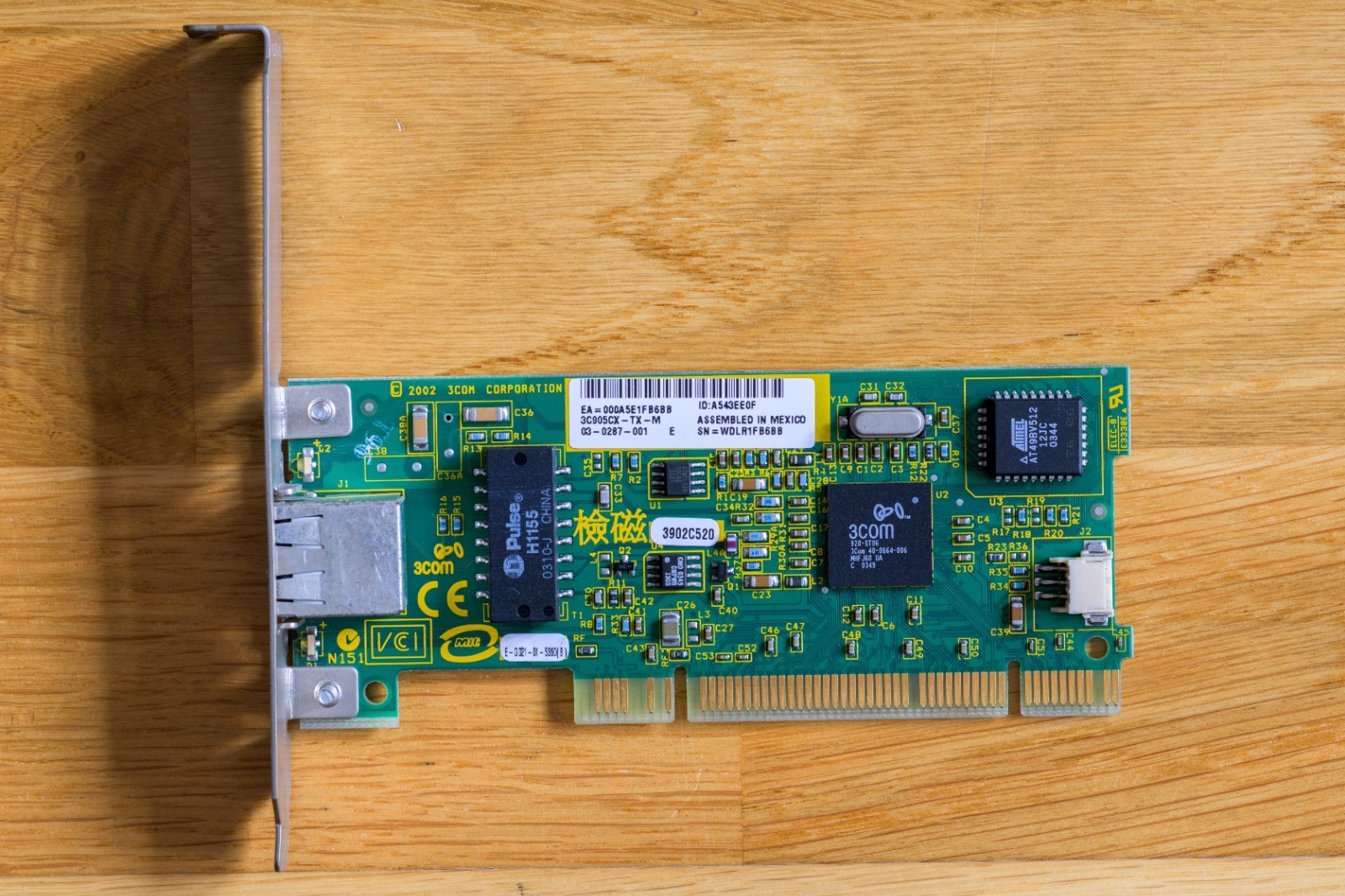 3Com Fast Ether Link XL 3C905CX-TX-M | 10/100Mbit PCI Ethernet Controller