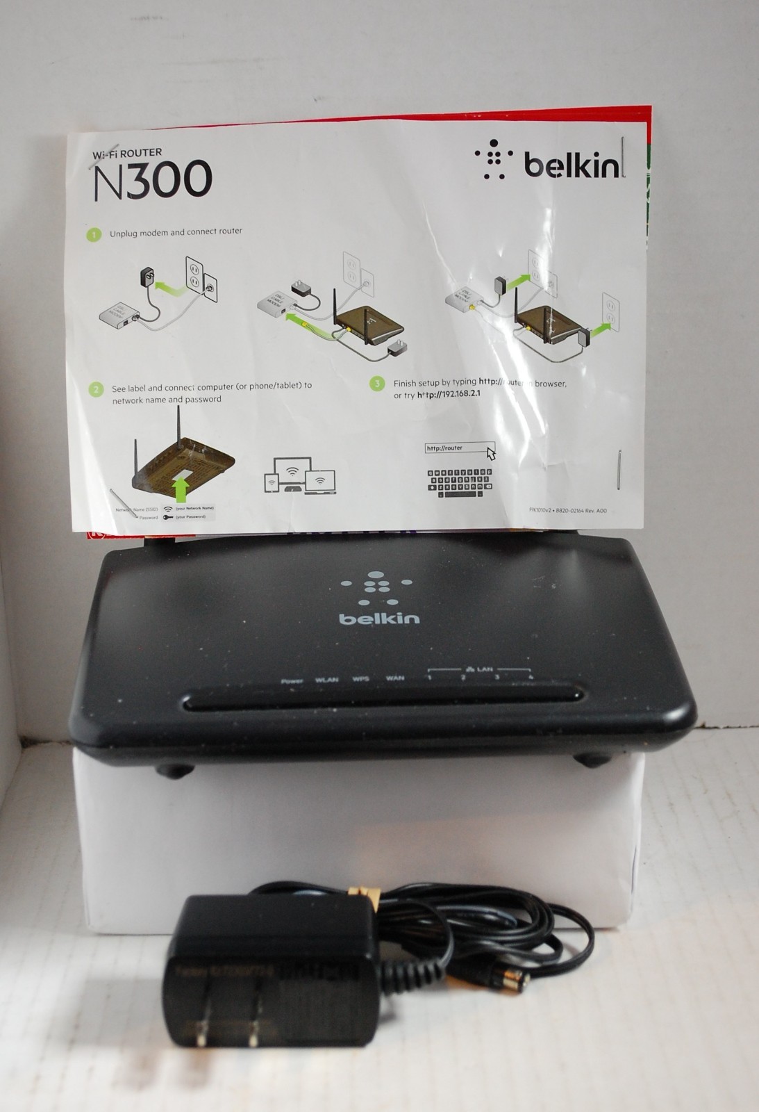 Belkin N300 XR Wi-Fi N Router (F9K101V2)